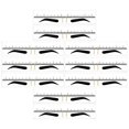 thumbnail image 1 of 50pcs Disposable Eyebrow Stencils Yellow Wide Brow Makeup Templates for Precise Shaping and Positioning Tools for Women, 1 of 5