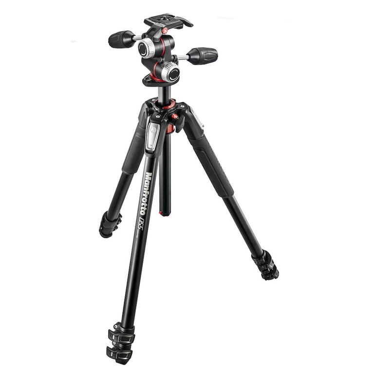 Manfrotto MK190XPRO4-3W Aluminum Tripod with 3-Way Pan/Tilt Head 