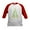Red/White, variant on CafePress - Spider Christmas Tree Baseball Jersey - Kids Cotton Baseball Jersey, 3/4 Sleeve Shirt