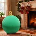 thumbnail image 6 of Nilvkv Christmas Balls 1PC 60CM/23.62" Inflatable Velvet Outdoor Christmas Decorated Ball for Christmas Tree Decorations, Christmas Decorations, 6 of 6