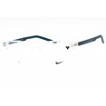 thumbnail image 5 of Nike NIKE 7271 900 Men's Clear/Space Blue Square Frame Eyeglasses, 5 of 5