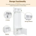 thumbnail image 5 of RONSHIN Shoe Storage Bench with Shelves Coat Hooks, Elegant Hall Tree with Wall Mounted Coat Rack, Entryway Organizer for Hallway, Foyer, Mudroom, Entrance Living Room, 5 of 9