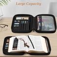 thumbnail image 2 of Funda para biblia FINPAC Floral con marcapálogos de lona resistente al agua, 2 of 7