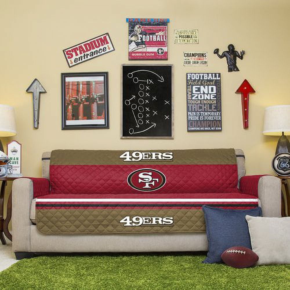Nfl Licensed Furniture Protector Sofa Couch Cover