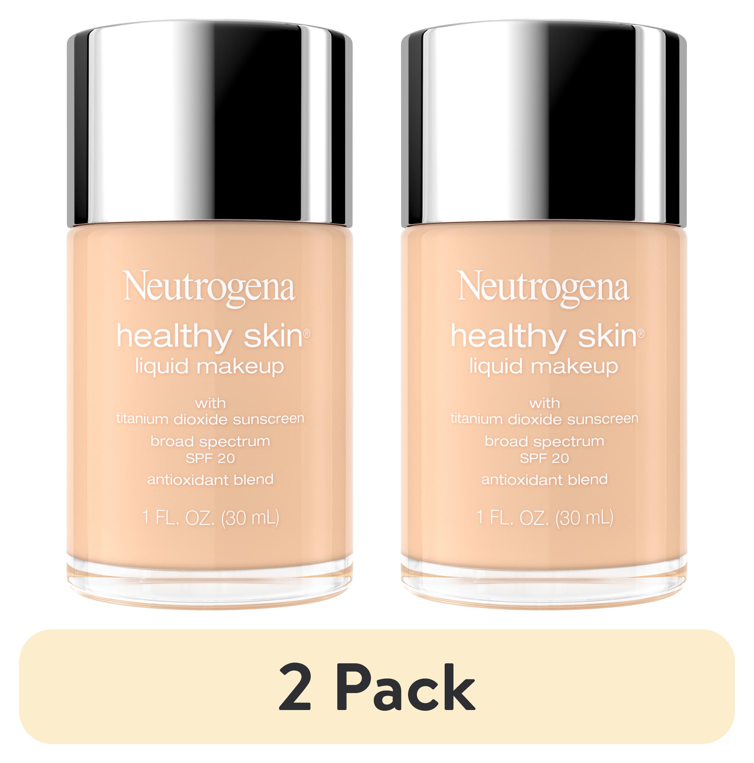 (2 pack) Neutrogena Healthy Skin Liquid Makeup, Classic Ivory 160C, 1 fl. oz