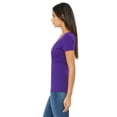 thumbnail image 2 of B6035 Bella Ladies' Jersey Short-Sleeve Deep V-Neck T-Shirt Team Purple S, 2 of 6