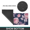thumbnail image 6 of Pioneer Flower Floral Print Pattern Kitchen Rugs Sets Of 2,Anti Fatigue Kitchen Mat Rugs Non Slip Washable,Decorative Kitchen Floor Mats for Kitchen,Sink,Laundry,17"x30"+17"x47", 6 of 7