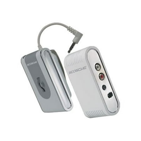 Scosche iPod Car Transmitter & Receiver Kit - Bluetooth wireless audio delivery system - for Apple iPod (4G); iPod mini