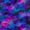 Watercolor Purple Galaxy Pattern, variant on Mini Backpack Purse for Women Quilted Travel Daypack Casual Shoulder Bag, Purple Galaxy Pattern