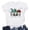 White, variant on LUOGENLI Female T-shirts for Womens Women's Christmas Graphic Print Round Neck Short Sleeve T Shirt Top Womens T-shirts Graphic Tees Funny Summer Clothes White M