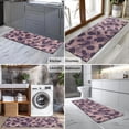 thumbnail image 2 of Purple and Pink Leopard Pattern Kitchen Rug Mat,Kitchen Runner Rugs Non Skid Washable,Decorative Kitchen Floor Mats for Kitchen,Sink,Laundry,17"X47", 2 of 5