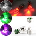 thumbnail image 3 of Hyasfey 1Pc Ear Stud Flashing Eye-catching High Transparency Handmade Faux Crystal Decorate Portable LED Women Stud Earring Women Accessories, 3 of 8