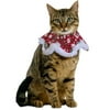 Simplycat,holiday Print Cat Scrunchie, M