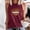 Wine, variant on Plus Size Tank Tops for Women under $10 Round-Neck Sleeveless Baseball Loose Printed Pullover Tops Gray S