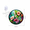 thumbnail image 3 of Cqxid Hangs Under $10 Welcome Door Hanger Double Colorful Hummingbird Butterfly Hanger Window Gallery Home Decoration Hanger, 3 of 9