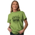 thumbnail image 3 of Montana State Est 1889 Pride Souvenir Plus Size Crewneck Graphic Tee Shirt Brisco Brands 4X, 3 of 4