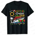 thumbnail image 1 of Camisetas navideñas Cruisin Crew 2024 para mujer, ropa Unisex a juego para la familia, camisetas de fiesta de viaje navideñas a la moda, camisetas Harajuku, 1 of 5