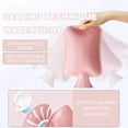 thumbnail image 4 of Bolsa de Agua Caliente de Goma 2L, Bolsa de Agua Caliente con Funda de Felpa Suave, Hot Water Bag para Dolor de Espalda, Lumbares, Vientre, Manos, Calambres Menstruales, Frío o, 4 of 5