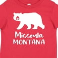thumbnail image 4 of Inktastic Missoula, Montana White Bear Silhouette Boys or Girls Baby T-Shirt, 4 of 5