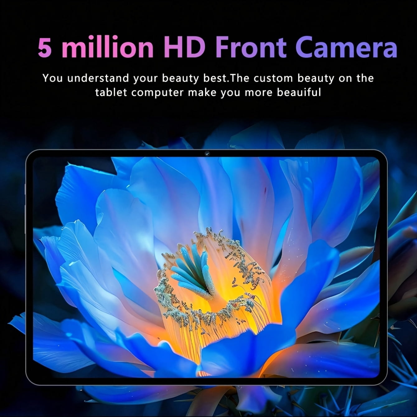 10.1-Inch Android 15 Tablet, 4GB RAM+128GB ROM, MTK 6762 Quad-Core 1.3Ghz Processor, HD (1280X800)