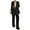 Black, variant on biudgviw 2 Piece Outfits for Women Formal Long Sleeve Blazer Jackets Wide Leg Pants Business Casual Suit Sets for Work Office
