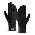 thumbnail image 1 of Guantes de invierno para hombre, guantes de punto cálidos al tacto, guantes térmicos con forro de lana para hombres y mujeres kaili Sencillez, 1 of 5