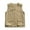 Khaki, variant on hotojiny Men's Work Vest Casual Lightweight Outdoor Fishing Sleeveless Cargo Jackets Button down Travel Outwear with Multi Pockets