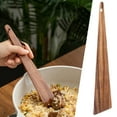thumbnail image 2 of Harpily Cooking Utensils Teak Spatula Multi Purpose Flat Wood Turning Tool With Hanging Rope Used For Cooking Flipping Serving And Scraping Natural Teak Wood Spatula For Kitchen And Outdoor Use, 2 of 4