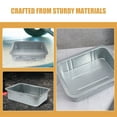 thumbnail image 3 of TABLZONE 2 Pcs Bac de Drainage d'Huile Professionnel Acier Argenté pour Réparations Automobiles, 3 of 8