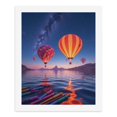 thumbnail image 5 of Paint By Numbers Kit for Adults Beginner - DIY Hot Air Balloons Over Water Sky Canvas Painting Kits for Adults, Frameless Paint By Number for Adults for Home Wall Decor 16x20 Inch, 5 of 7
