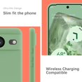thumbnail image 2 of KOMI Silicone Case for Google Pixel 8 5G, Shockproof, DustProof - Mint, 2 of 5