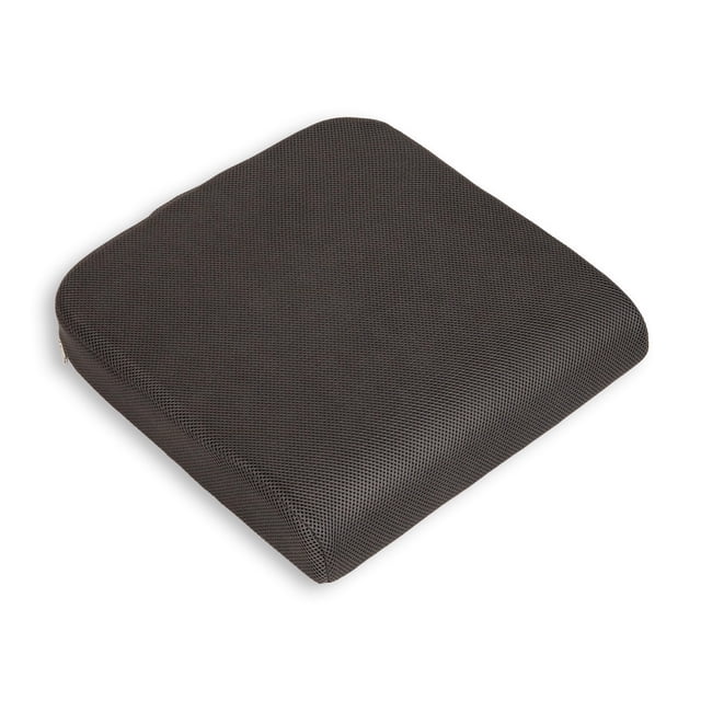 Cojín de asiento Mind Reader Air-Cloud de espuma viscoelástica gris