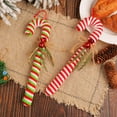thumbnail image 5 of Candy Christmas Crutches Red and White Cane Hook Decorations Christmas Tree Christmas Walking Stick Hanging Props, 5 of 7