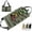 Army Green, variant on Multi-Purpose Tool Roll Up Bag Wrench Pouch Canvas Hanging Organizer w/ 5 Pocket Black Smile Home