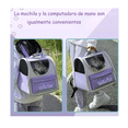 thumbnail image 4 of Mochila Back Pack Transportadora Gato color morado, 4 of 4