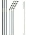 thumbnail image 3 of EIGTHTAIL Reusable Metal Straws Set Premium Stainless Steel Straws Easy-Clean Design 14-Pack, 3 of 6