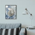 thumbnail image 2 of Stupell Industries Shell Coral Beach Blue Design Framed Wall Art by Caroline Kelly, 2 of 8
