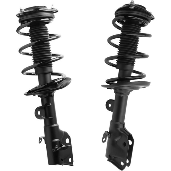 Detroit Axle - 2pc Front Struts for 2019 2020 2021 Subaru Forester [S14 Body Code], Struts with Coil Spring Assembly Replacement Suspension