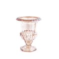 thumbnail image 6 of Efavormart 2 Pack Classic Roman Urn Style Amber Glass Flower Vases, Mini Pedestal Vase Table Centerpieces - 6", 6 of 6