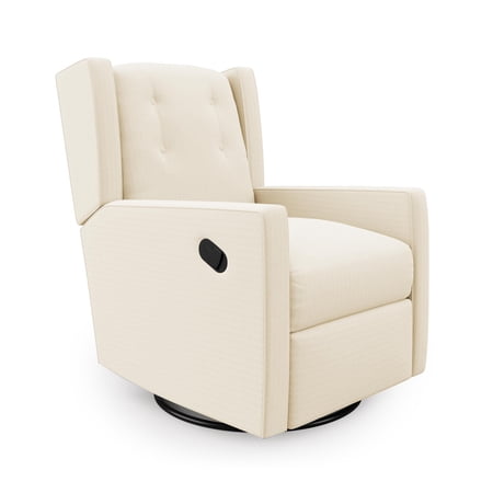 Baby Relax Mikayla 4-in-1 Nursery Swivel Glider Rocker Recliner