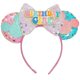 thumbnail image 2 of Mouse Ear Headbands Sequin Bow Ears Headbands for Women Adults Cute Hair Accessories for Costume Cosplay Princess Birthday Party Decorations (Birthday, 2 of 4