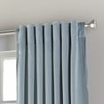 thumbnail image 2 of Nanshing Ares Grommet Single Curtain Panel, Mineral Blue, 52 x 63", 2 of 3
