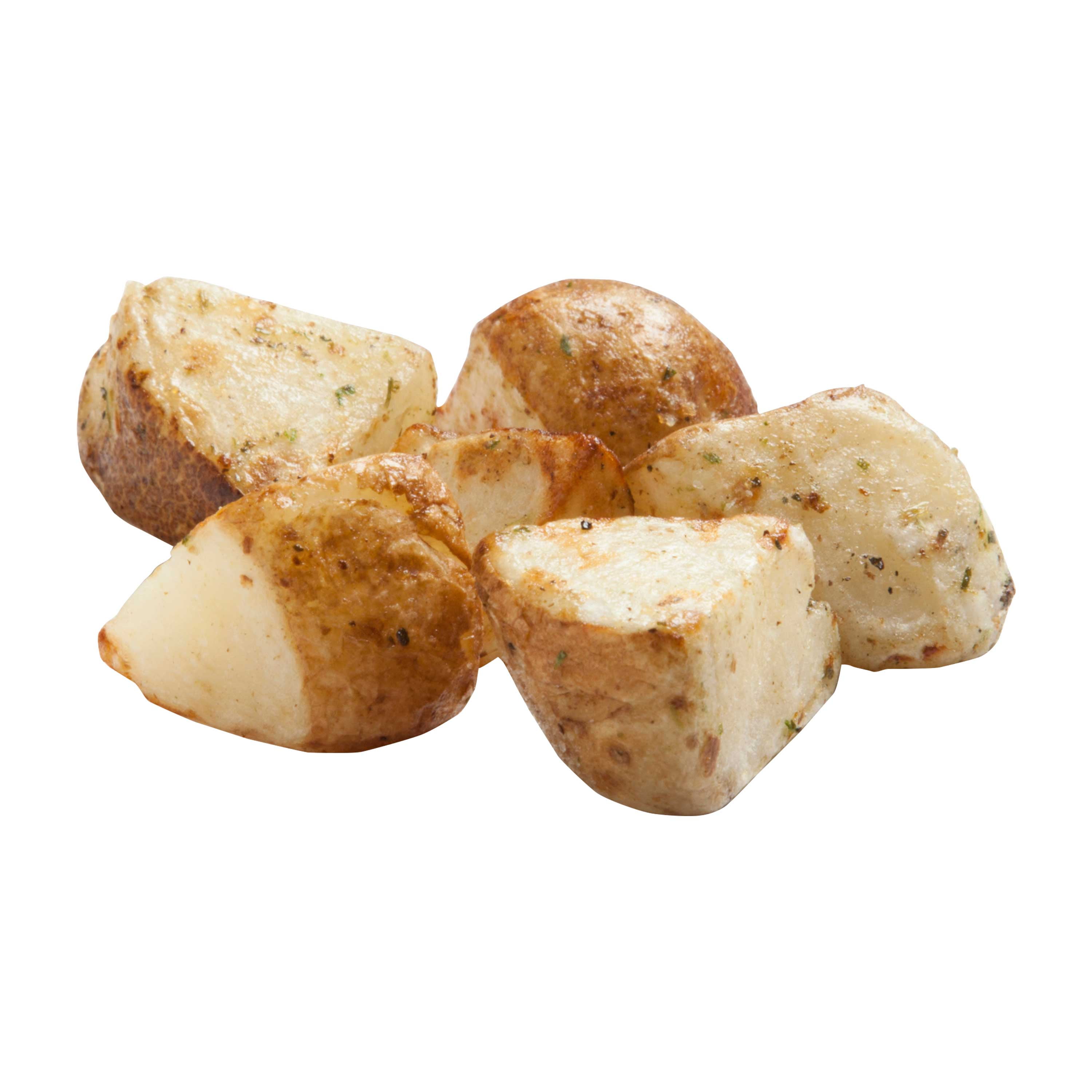 Simplot RoastWorks Herb and Garlic Roasted Russets Potato, 2.5 Pound - 6 per case.