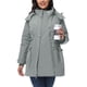 thumbnail image 3 of AUNVITO Women's Winter Padded Hooded Down Coat with Pockets Warm and Stylish Quilted Outerwear, 3 of 8