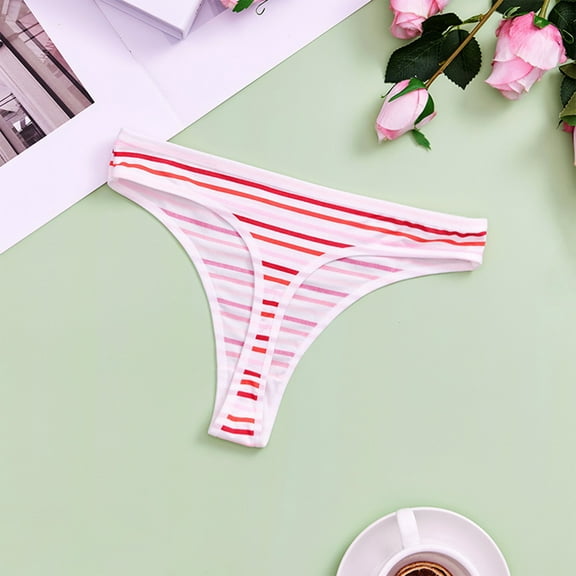 Itsame Lingerie Panties Womens Underpants Comfortable Breathable Cotton Breathable Underwear Hot Pink Size S