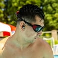 SYRYN IPX8 Waterproof MP3 Player and Swimbuds Flip Headphones for
