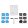 thumbnail image 2 of Almohadillas de Gel para Amortiguador de Batería, Juego de Silencia de Silicona Multicolor Con Llave para Kit de Caja de Batería, 2 of 7