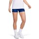 thumbnail image 1 of Shorty Under Armour Team 3 para mujer, XXL, azul real/blanco, 1 of 3