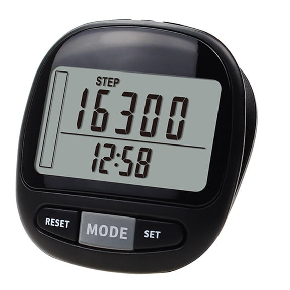 3D Pedometer Accurate Step Counter with Clip Large Display Accurate Pedometers for Step Mile Step Trackers for Walking