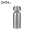 thumbnail image 5 of Titanium Water Bottle 500ml - Ultralight, Leak-Proof, Reusable Sport Bottle for Cycling, Hiking, Camping, 5 of 5